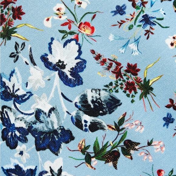 ERDEM Allegra Floral Print Long Sleeve Sheath Dress - Picture 6 of 12